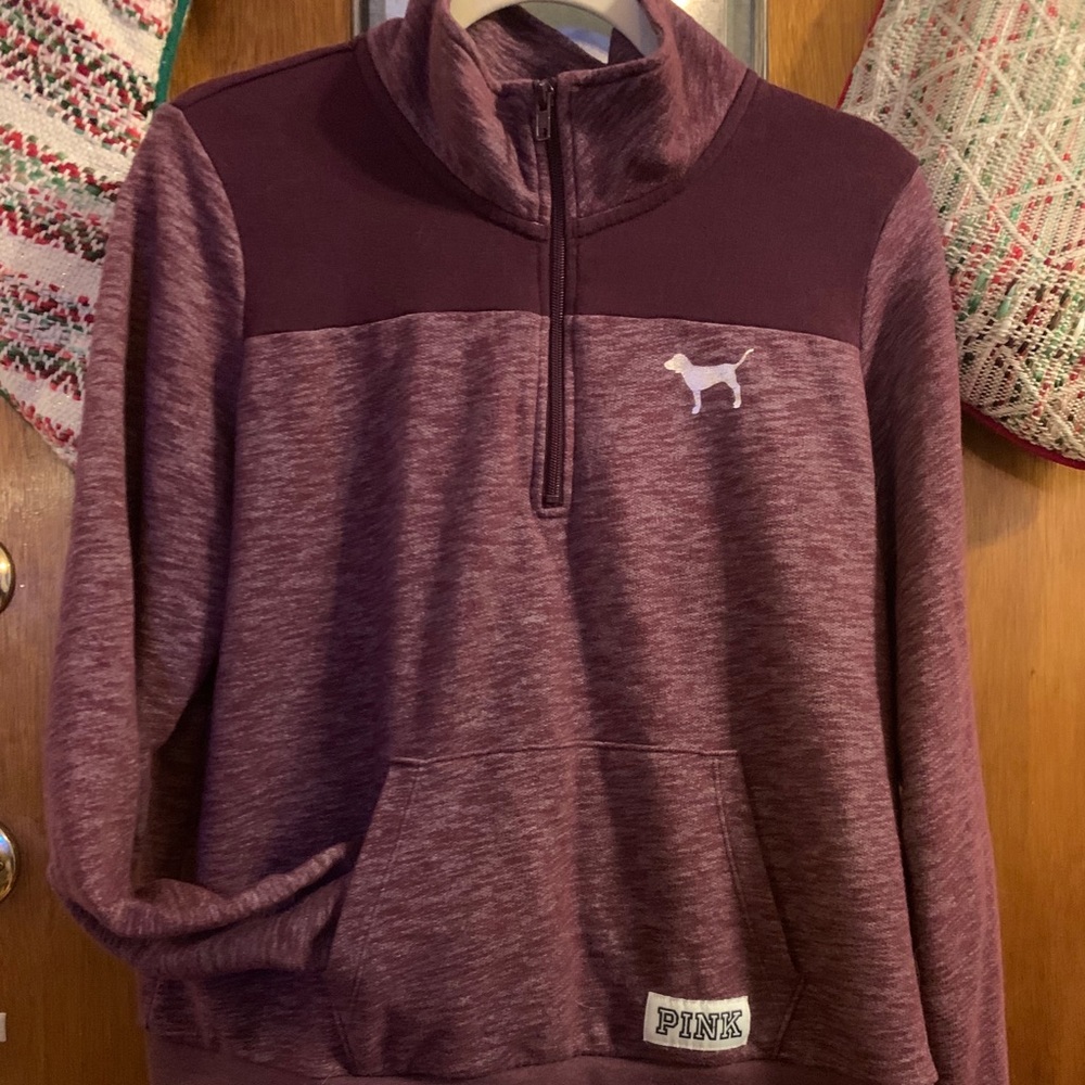Maroon PINK! Victoria Secret Pullover